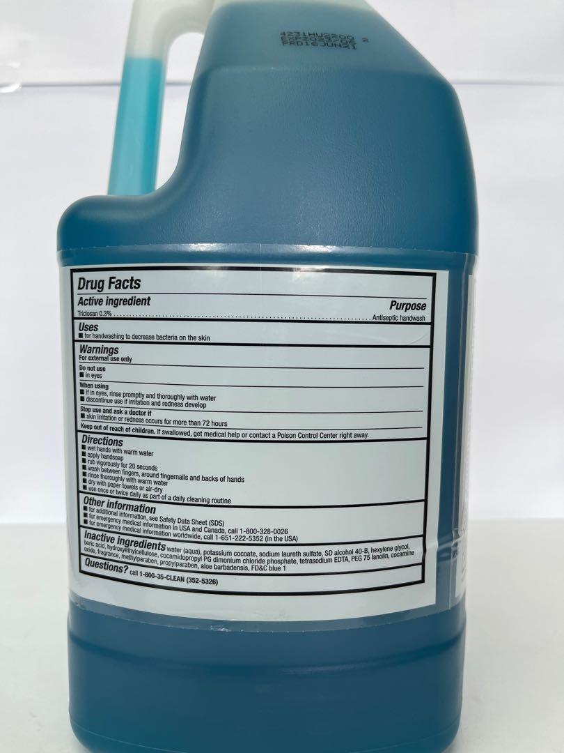 Ecolab Antibacterial Clean & Smooth 3.8L, Beauty & Personal Care