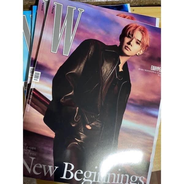 ENHYPEN | W Magazine Onhand (Category: Magazines) located in Marikina City. Submitted by ktthhh (Listing ID 1152030035, Image 1). Description: ENHYPEN | W Magazine Onhand Actual photos posted. P550 Available: Hee ✅ Jungwon ✅✅ Sunghoon ✅✅ ↪️ MINE + member name + QTY.