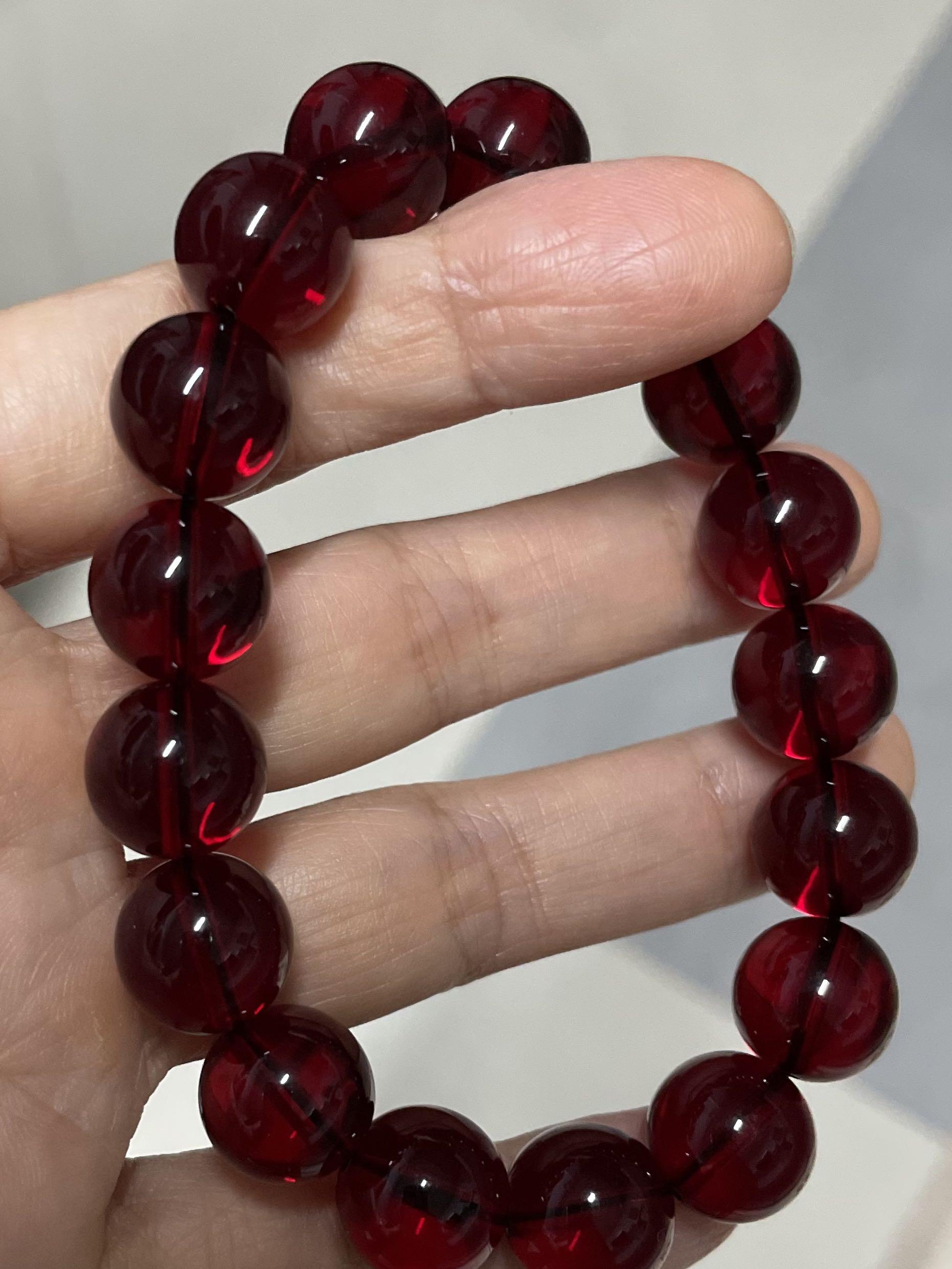 Red hotsell amber bracelet