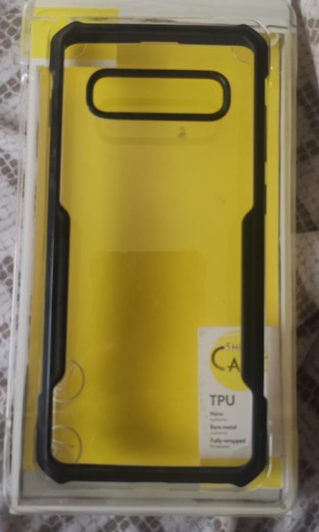 Galaxy S10+ shining case (Category: Cases & Sleeves) located in Makati City. Submitted by mercadomyleen529 (Listing ID 1152074728, Image 2). Description: Baseus brand shining case Bare metal Galaxy S10+ Color : black 09566493869.