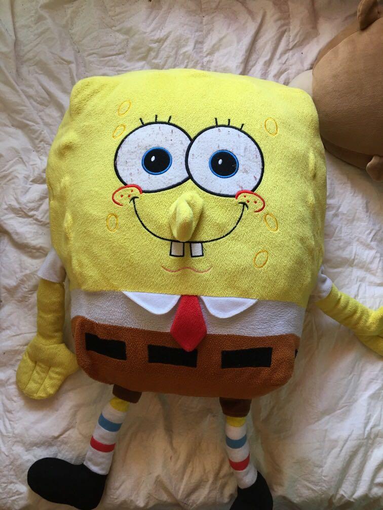 GIANT Spongebob Plush Stuffed Toy Preloved