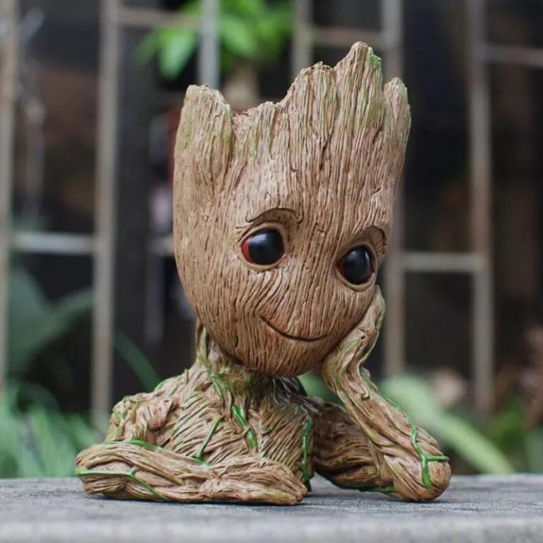 Groot ornament Display for Aquarium Tanks with Bubble Effects, Pet  Supplies, Homes & Other Pet Accessories on Carousell