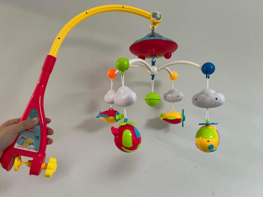 Hanging cot mobile, Babies & Kids, Infant Playtime on Carousell