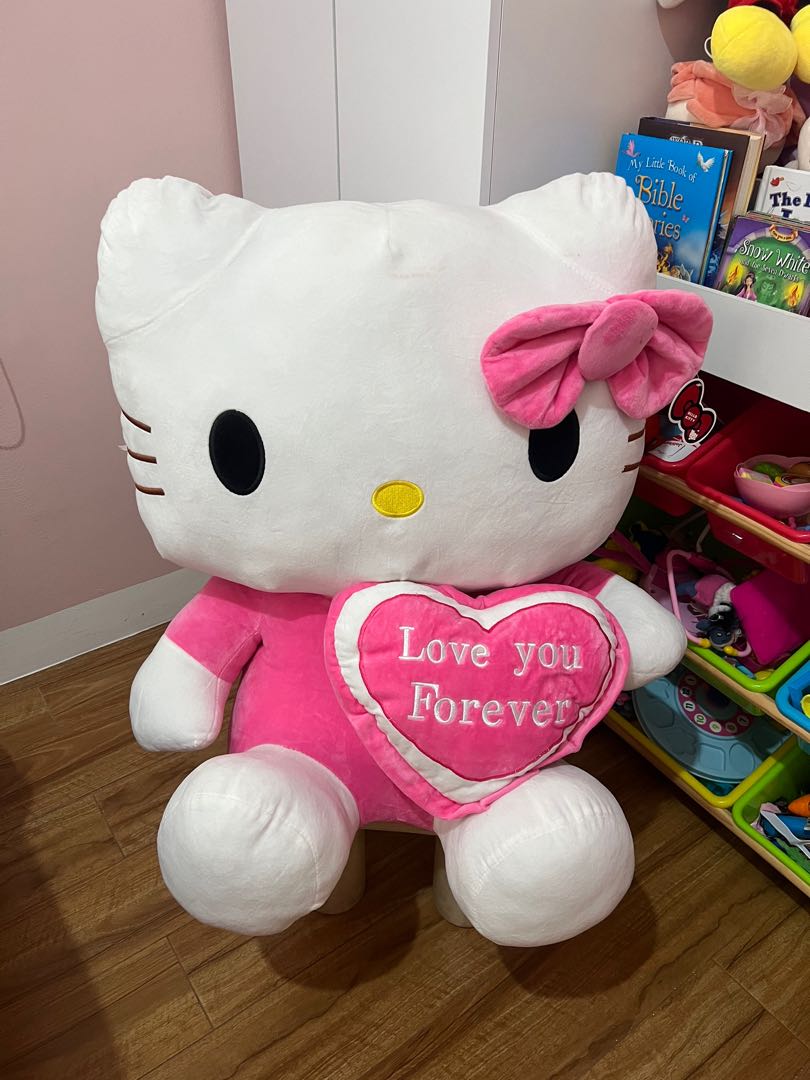Hello Kitty Big Stuffed Toy Hobbies Toys Toys Games on Carousell