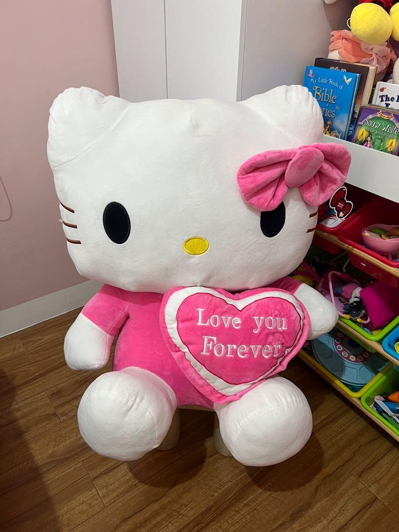 Hello Kitty Big Stuffed Toy, Hobbies & Toys, Toys & Games On Carousell