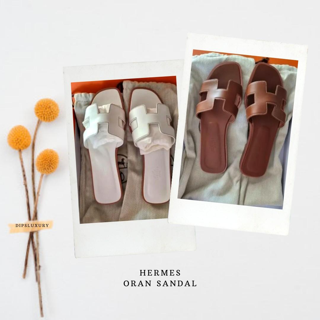 hermes oran sandals 37
