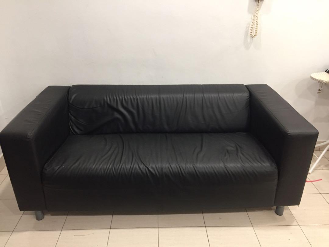 Ikea Sofa kulit klippan Furniture Home Living Furniture Sofas