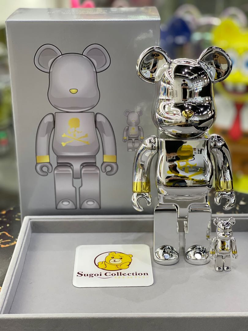 BE@RBRICK mastermind JAPAN SILVER ベアブリック