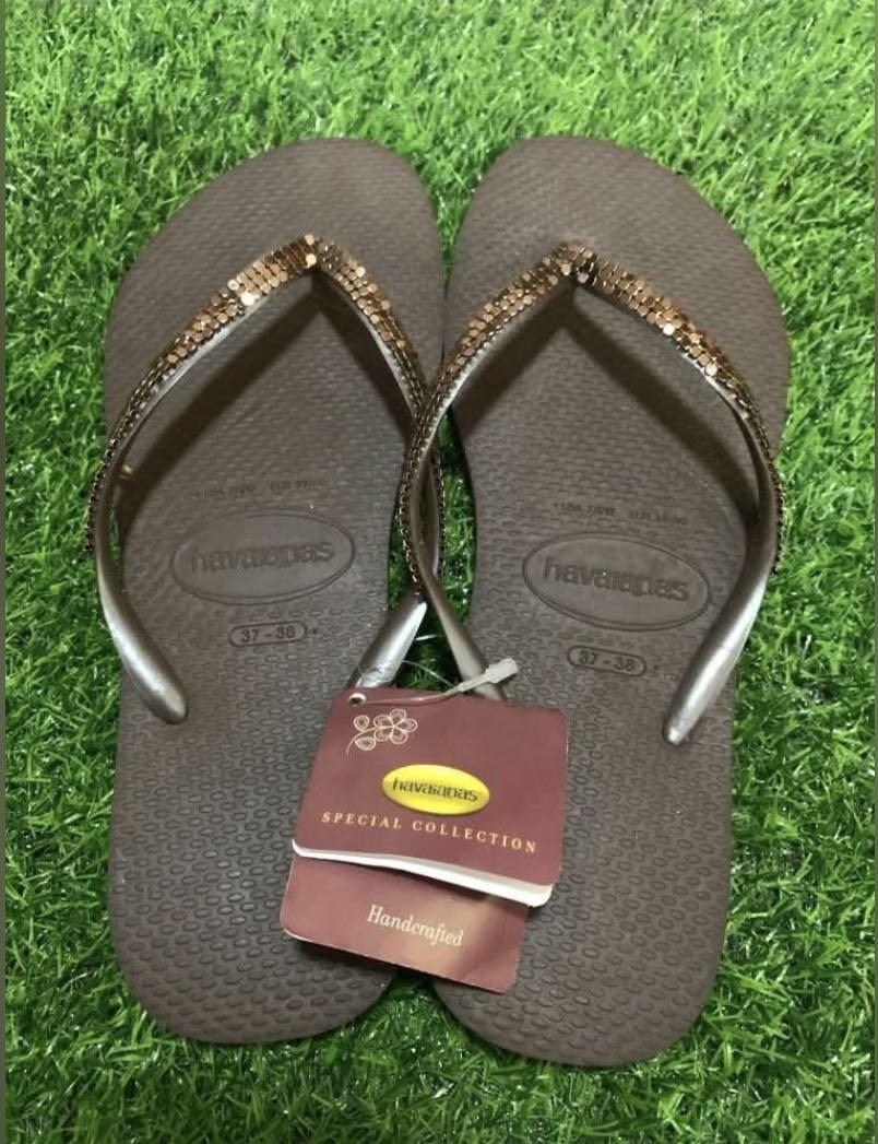 Havaianas sales metal mesh