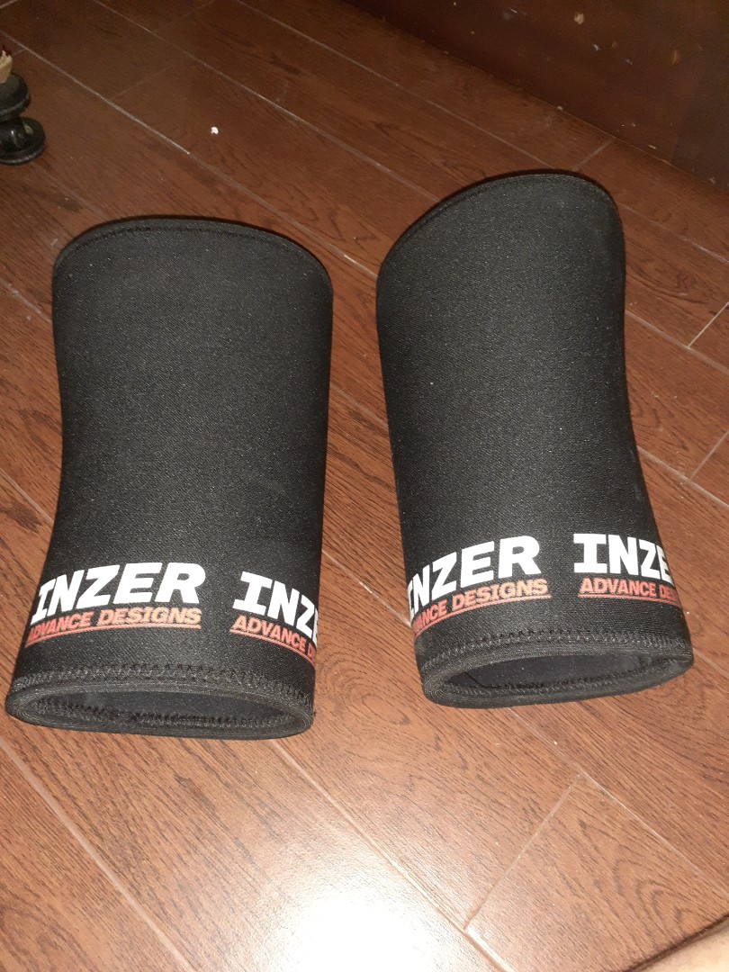 Inzer Ergo pro knee sleeves XL, 運動產品, 運動與健身, 運動與健身 舉重和啞鈴 Carousell