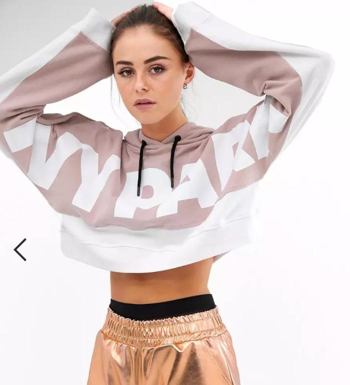 Ivy park crop hoodie store