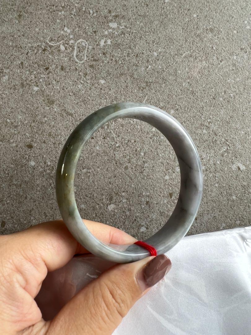 Grey jade shop bangle