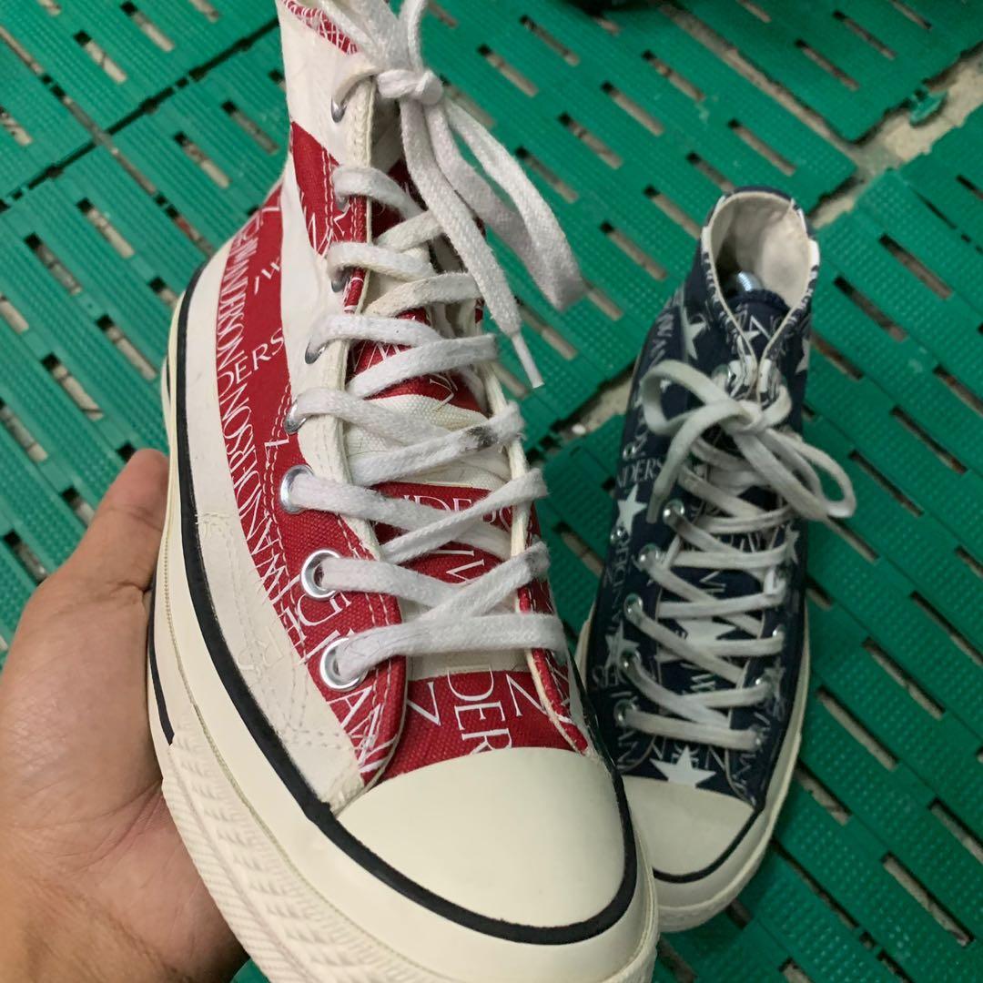 JW Anderson x Converse Men s Fashion Footwear Sneakers on Carousell
