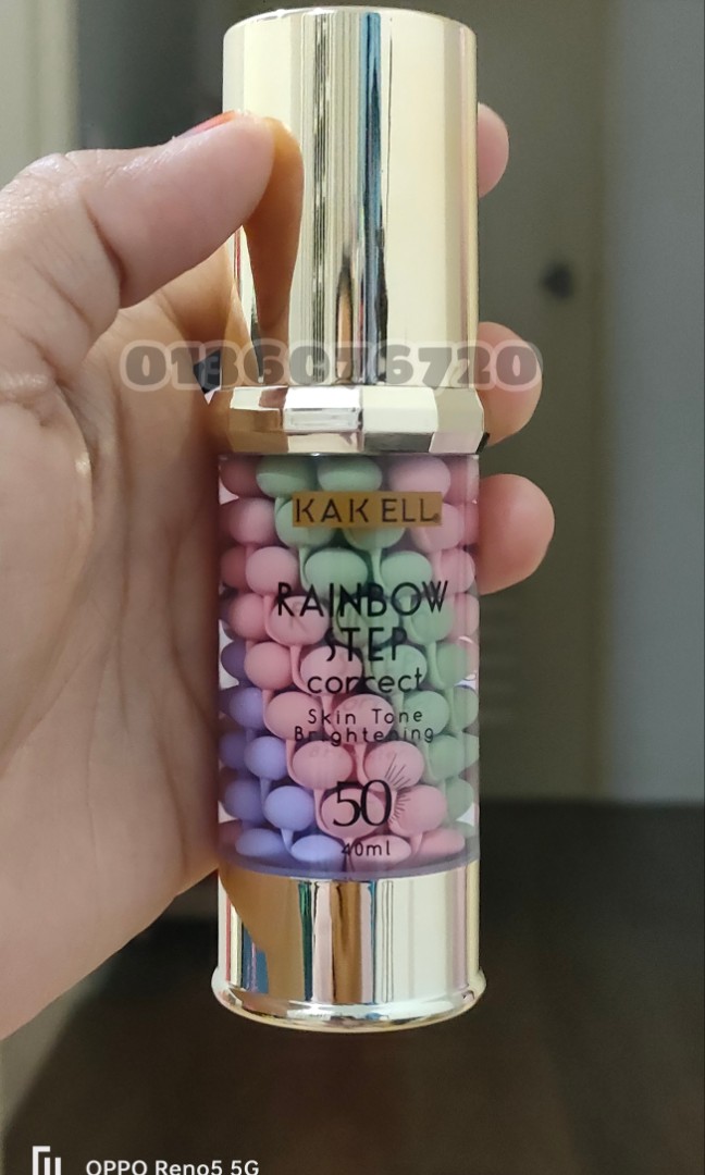 Kak Ell Rainbow Step Correct, Beauty & Personal Care, Face, Makeup on