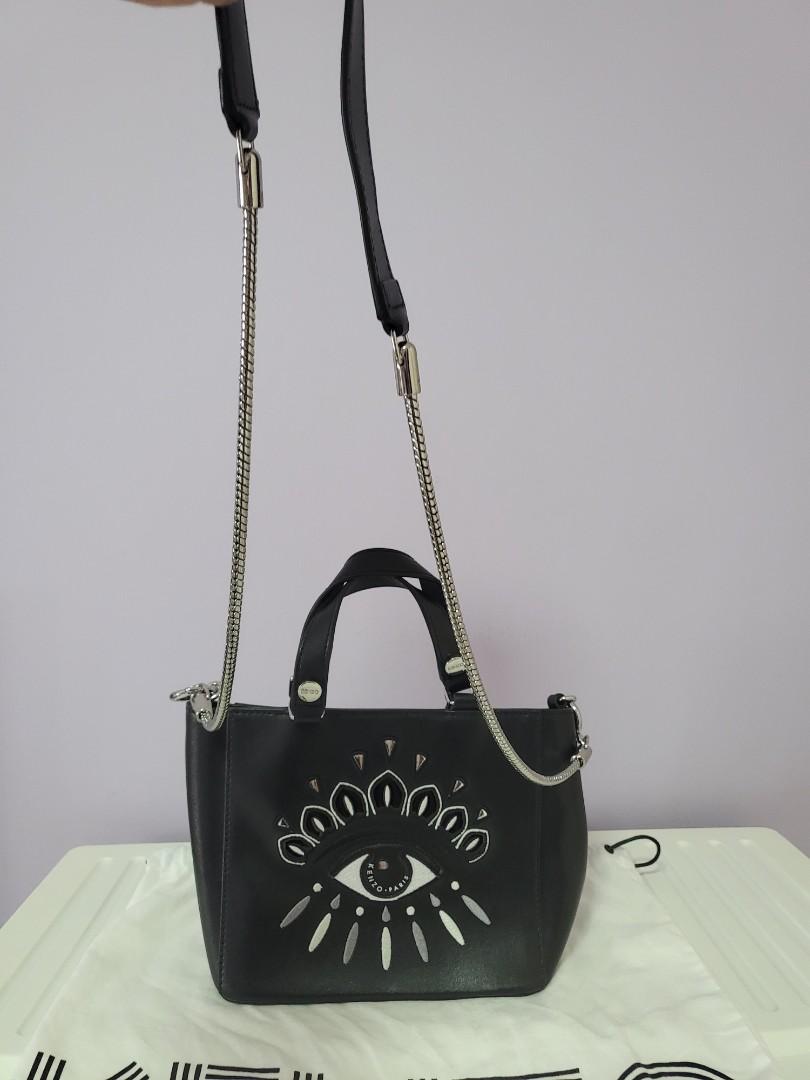 Kenzo small eye leather tote bag top