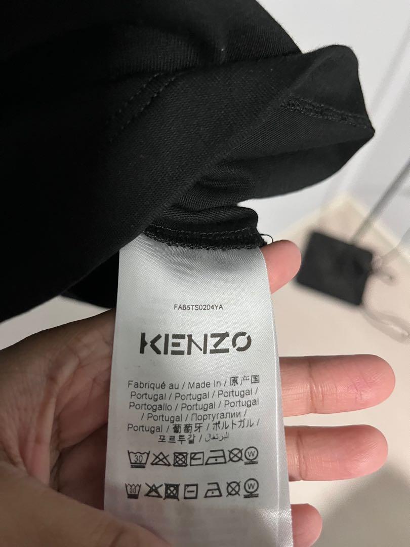 Authentic Kenzo Tiger Printed T Shirt Men s Fashion Tops Sets