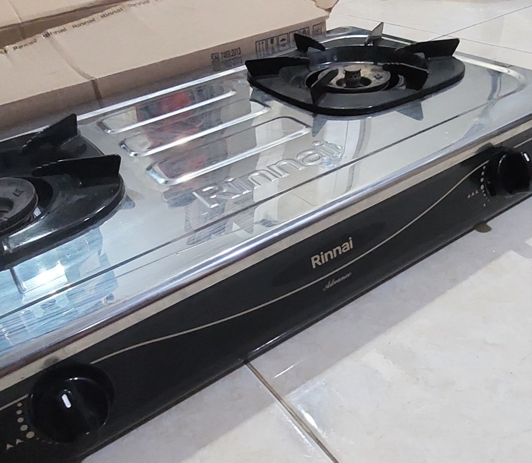 Kompor Gas Rinnai Ri 602a Stainless Kitchen Appliances Di Carousell Kompor Gas Rinnai Ri 602a Stainless Kitchen Appliances Di Carousell