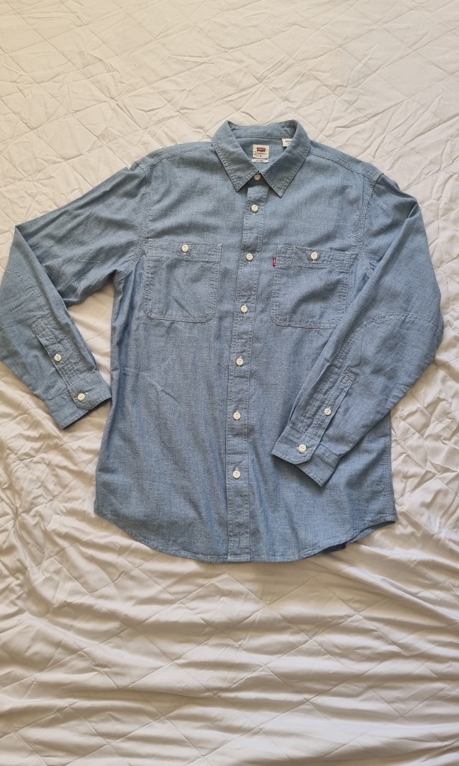 Levi's work shirt, Men's Fashion, Tops & Sets, Formal Shirts on Carousell