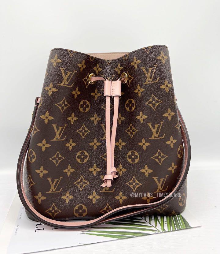 Shop Louis Vuitton NOE Monogram Leather Small Shoulder Bag Logo by Mau.loa