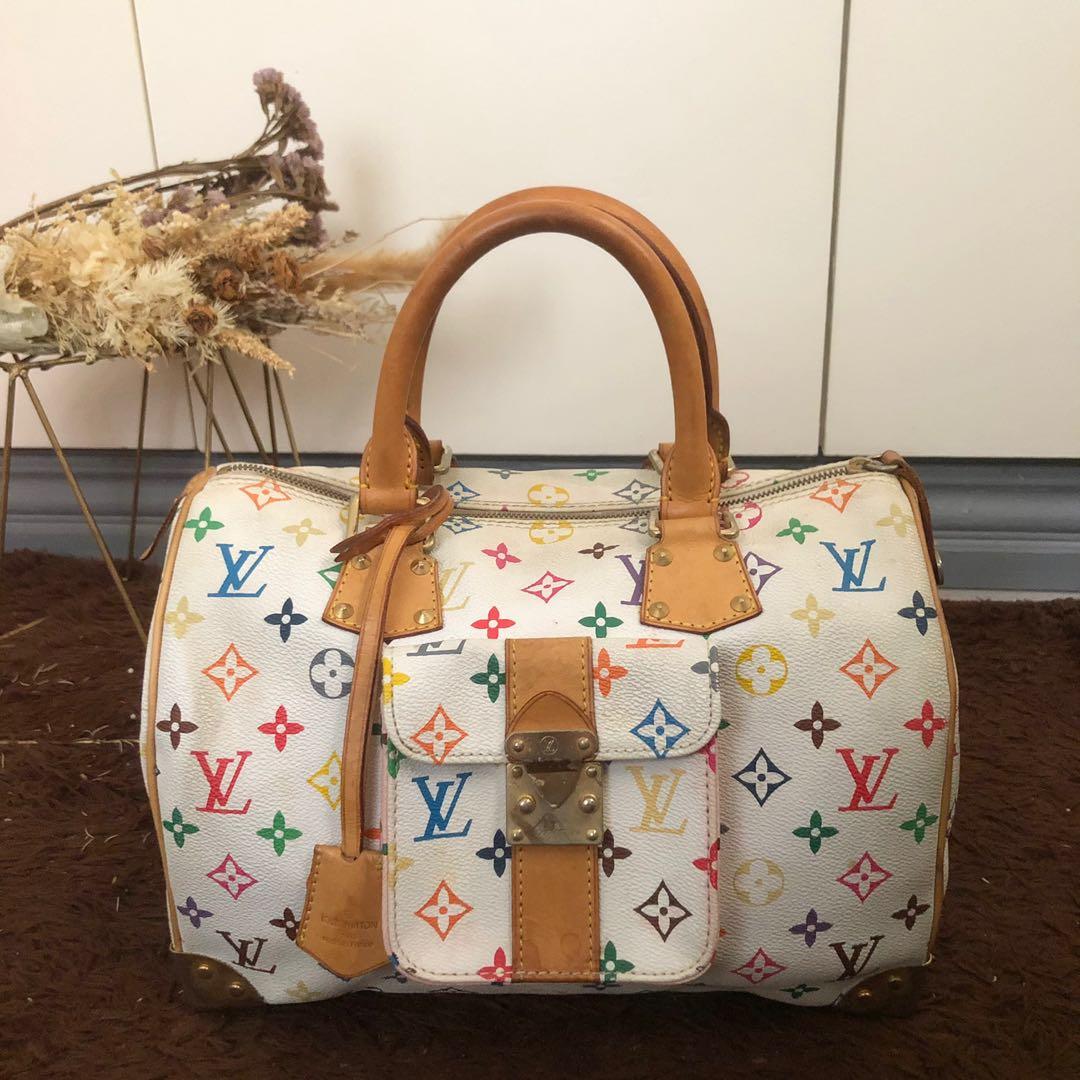 LV multicolor speedy (Category: Luxury Bags & Wallets) located in Cavite. Submitted by raspberrygurl (Listing ID 1152054393, Image 1). Description: Japan sourced No code With tag inside Gamuza inner lining.