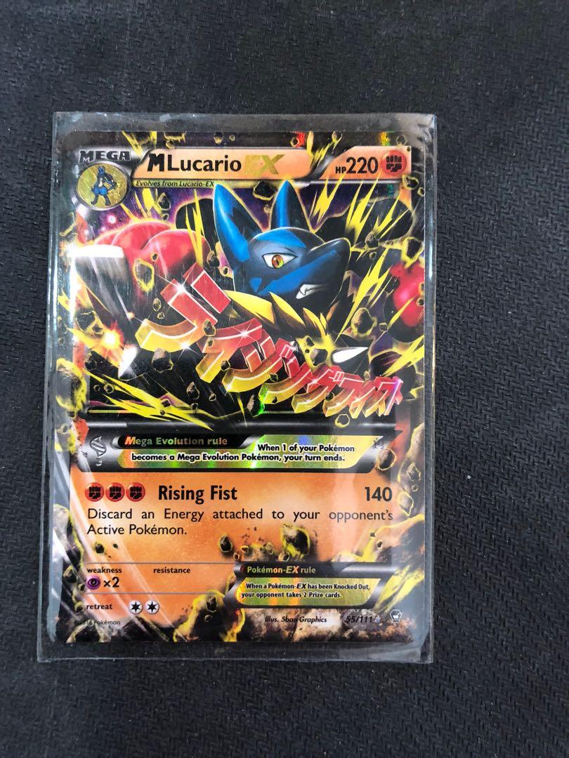 M Lucario EX - Furious Fists #113 Pokemon Card