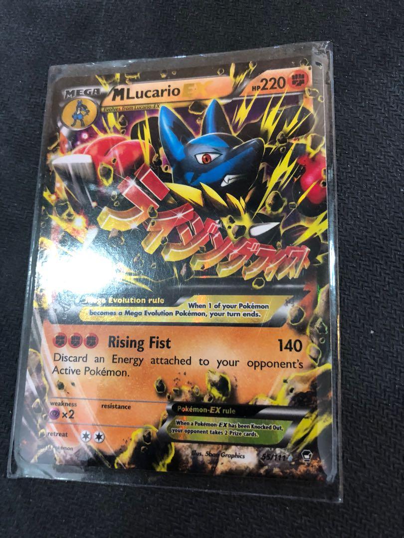 M Lucario EX - Furious Fists #113 Pokemon Card