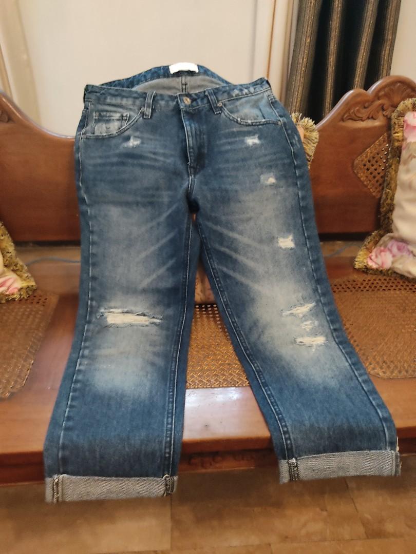 Mango women 3/4 jeans size 38, Women's 