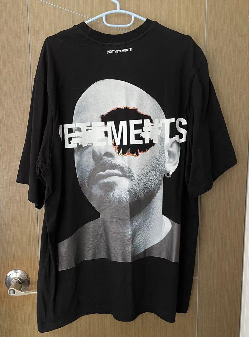 韓國Master Number Not Vetements Tee, 男裝, 上身及套裝, T-shirt