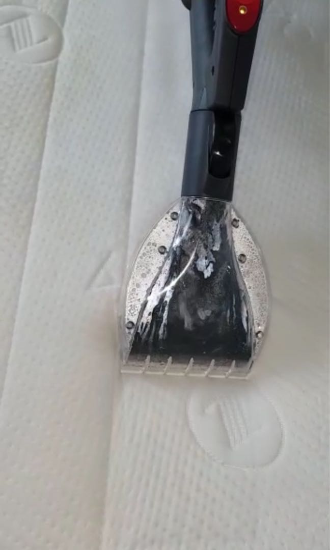 Mattress deep cleaning Deep shampoo extraction Vacuum Steam sanitize