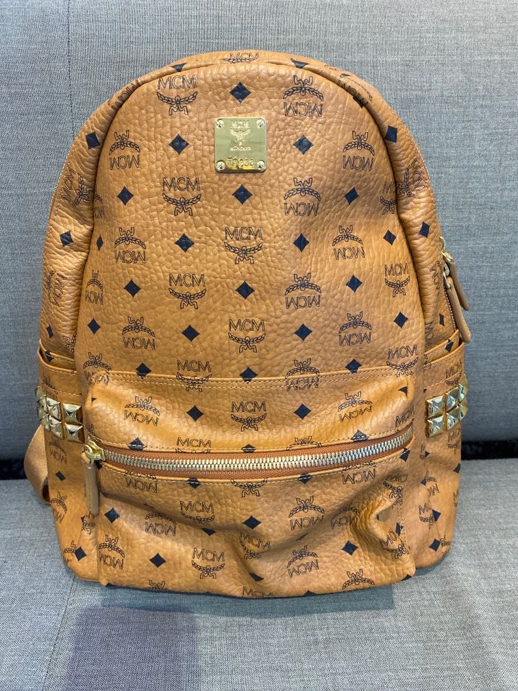 Mcm stark shop backpack large