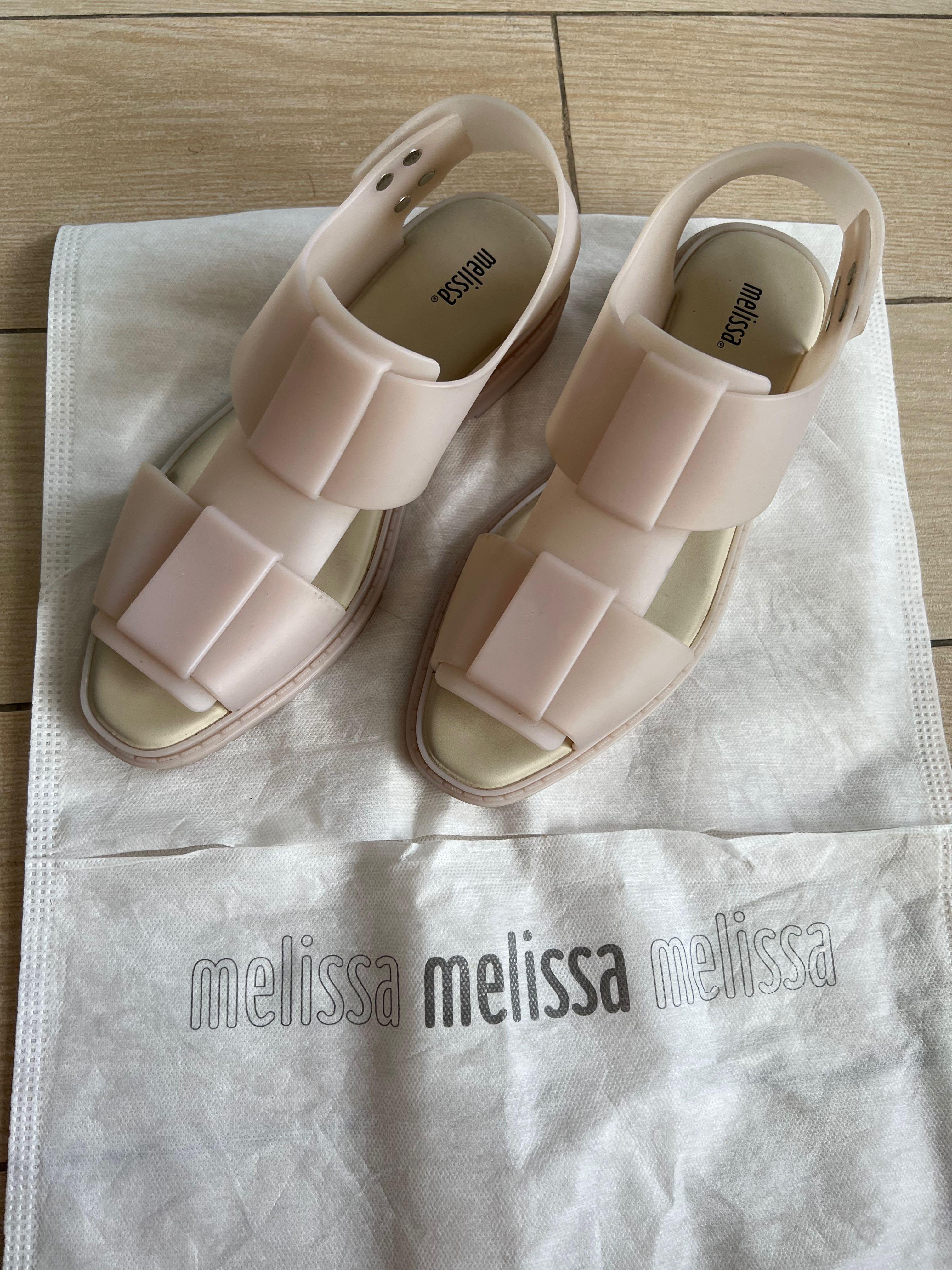Melissa Ladyless Sandals in Beige Color Women s Fashion Footwear