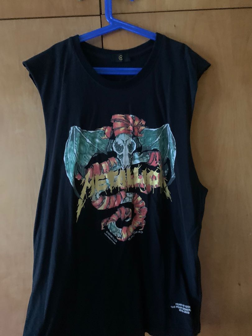 metallica muscle tank