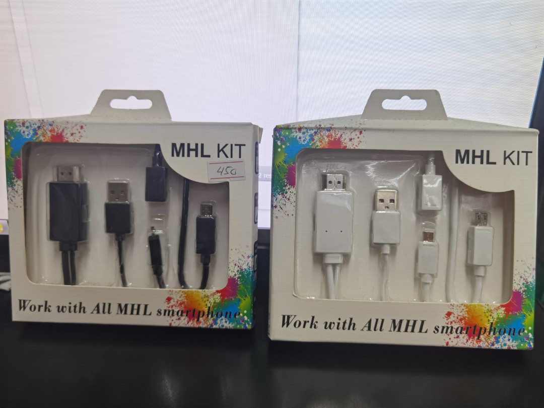 Mhl kit work with all MHL smartphone, Mobile Phones & Gadgets, Mobile ...