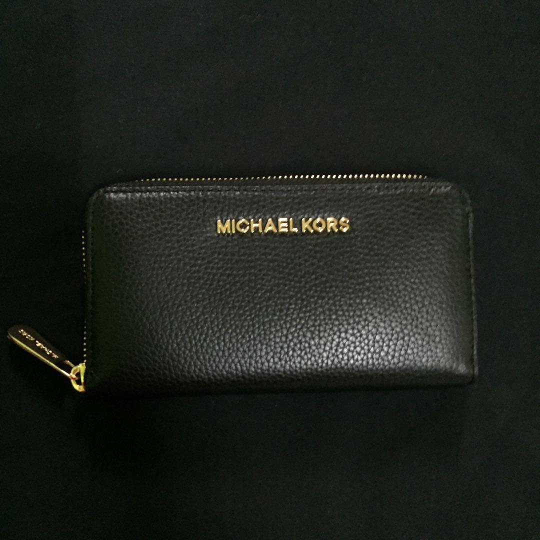 SALE Michael Kors Black Long Wallet Luxury Bags Wallets on