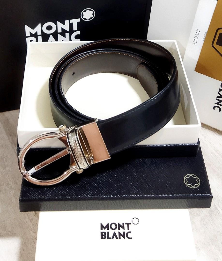 Montblanc Reversible Leather Belt