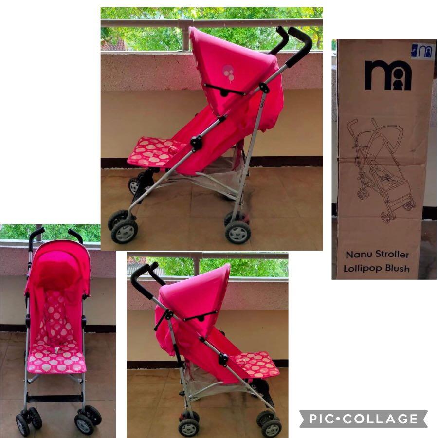 Mothercare pink stroller deals