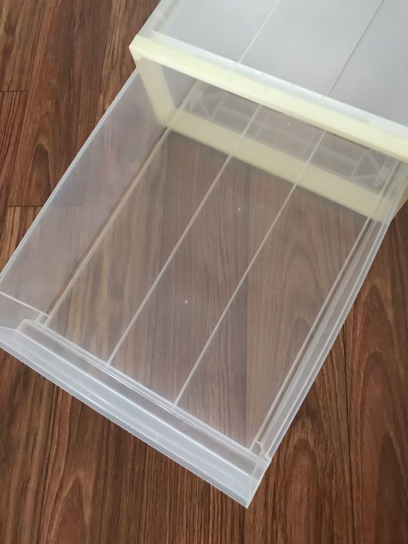 Muji PP Storage Box Wide S, Furniture & Home Living, Furniture, Shelves