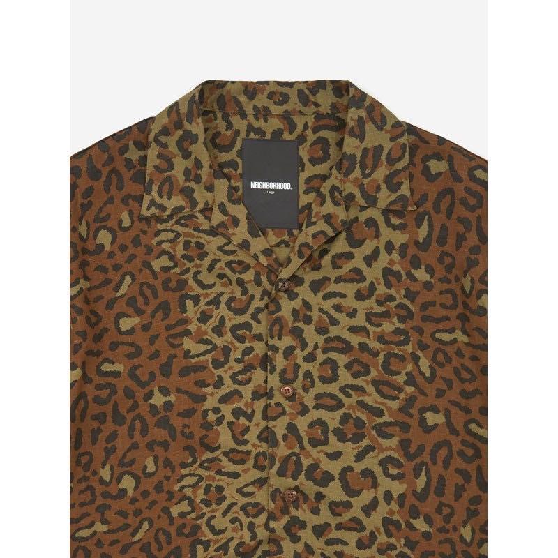 NEIGHBORHOOD ALOHA LEOPARD / RL-SHIRT NBHD 豹紋襯衫, 他的時尚 