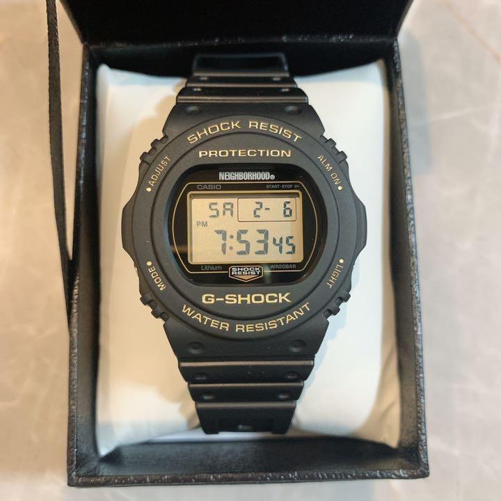 CASIO G-SHOCK DW-5750 NEIGHBORHOOD - 時計