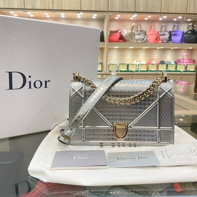 DIOR Metallic Multi Micro Cannage Diorama WOC