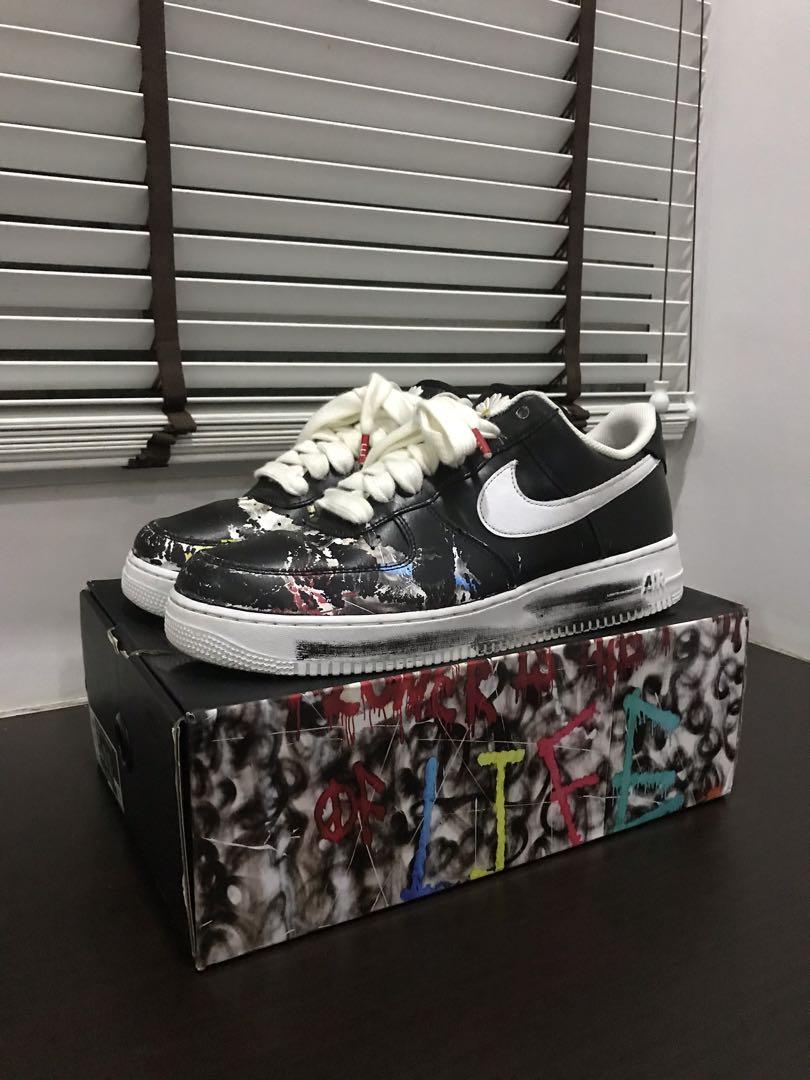 Patético Goteo triángulo Nike Air Force 1 Gdragon Paranoise 1.0, Men's Fashion, Footwear, Sneakers  on Carousell