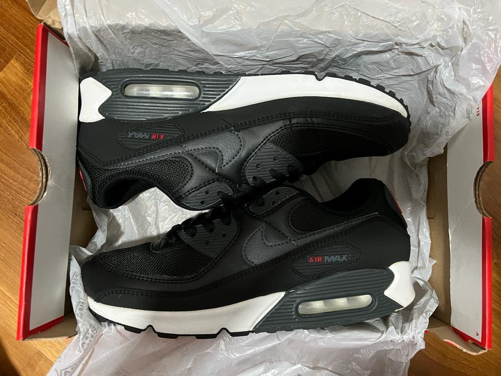 Nike air max deals 90 black university red