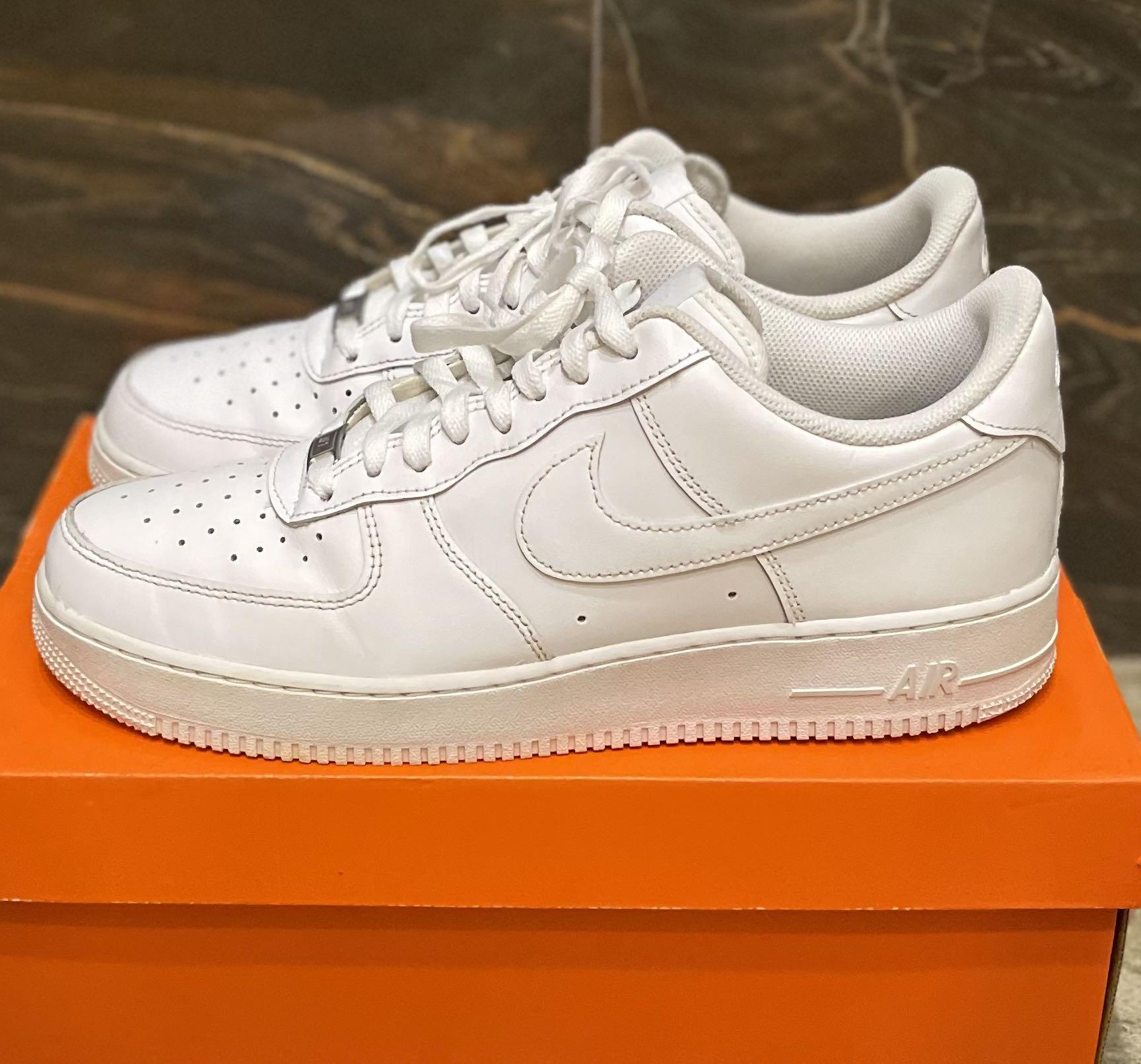 Nike AirForce 1 White Size12 Men s Fashion Footwear Sneakers on