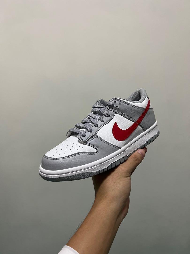 Nike Dunk low Grey Red (GS)