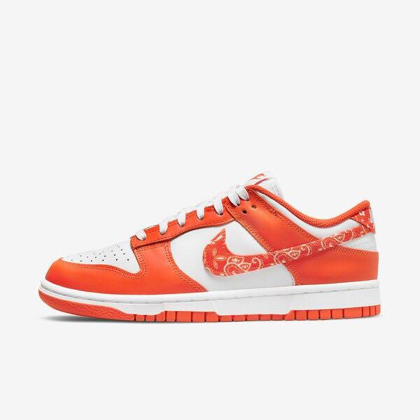 dunk low nike orange