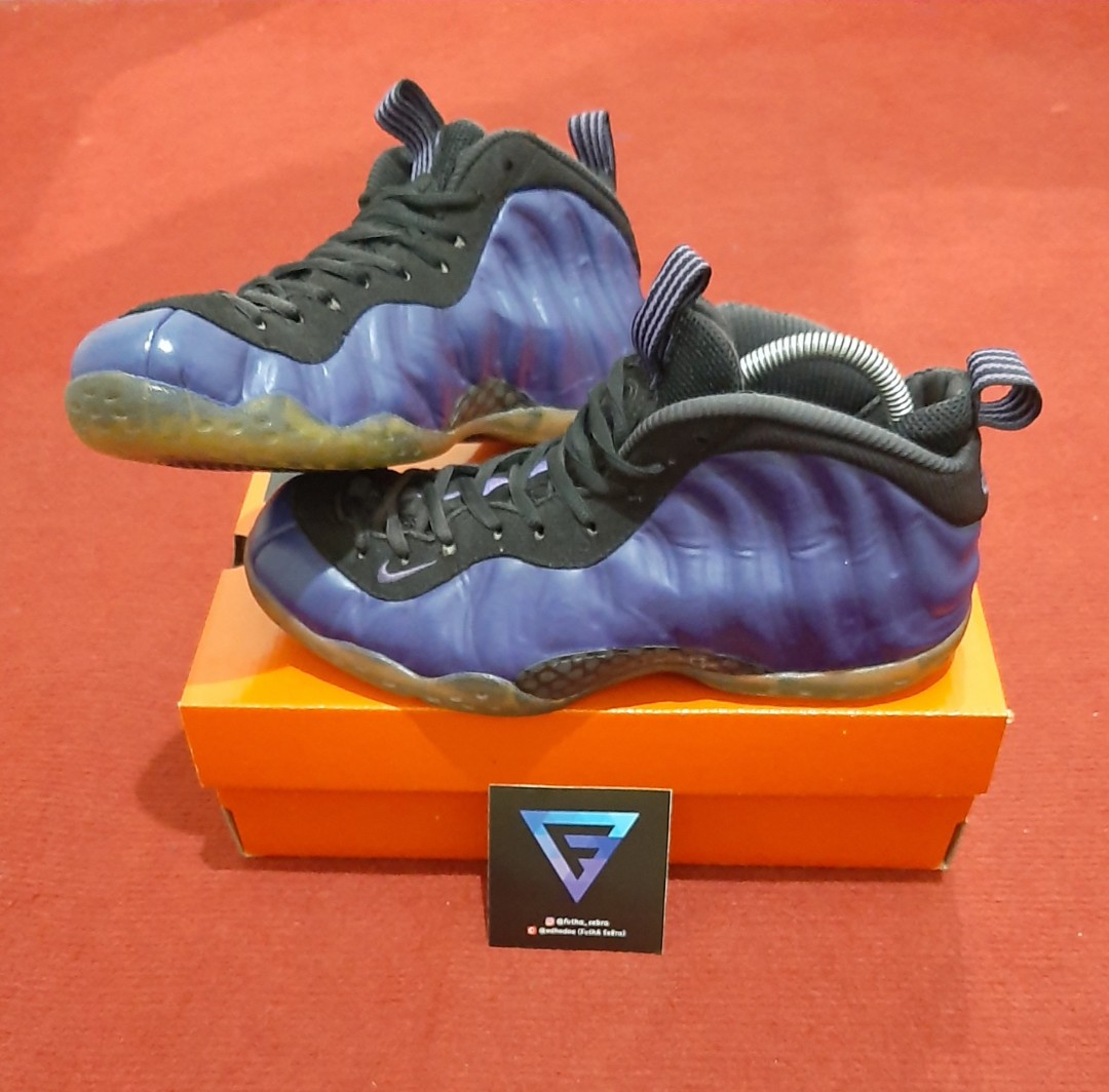 nike foamposite eggplant