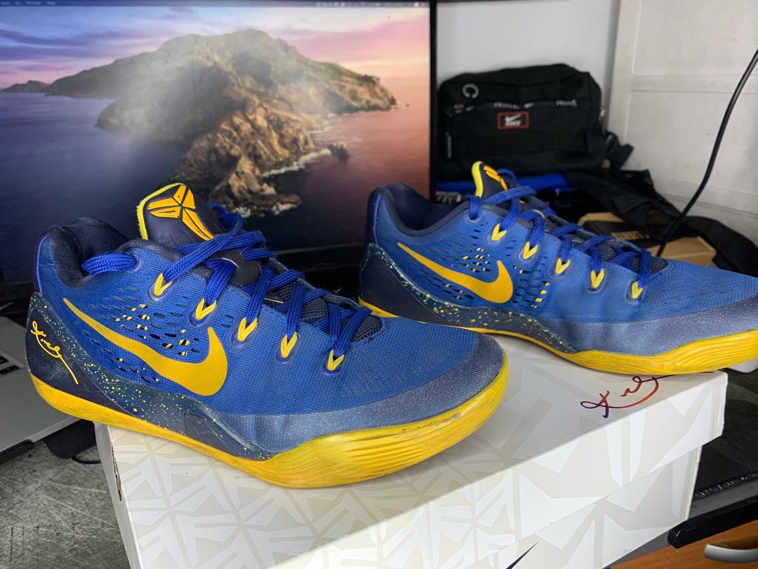 Nike Kobe 9 Gym Blue, Men's Fashion 