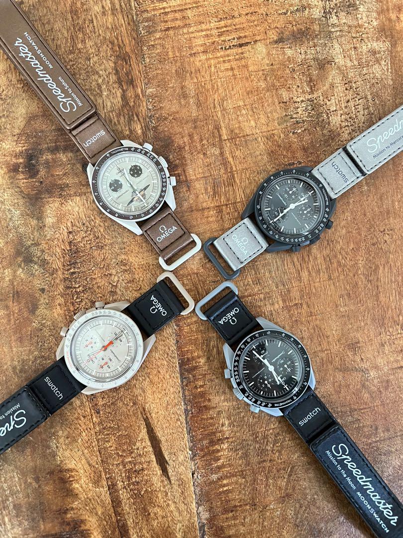 Omega x Swatch: Moon, 名牌, 手錶- Carousell