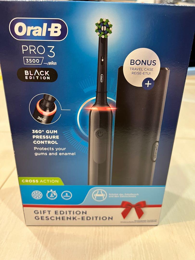 Oral B Pro 3 3500 (Black Edition), Beauty & Personal Care, Oral Care on Carousell Oral B Pro 3 3500 (Black Edition), Beauty & Personal Care, Oral Care On Carousell