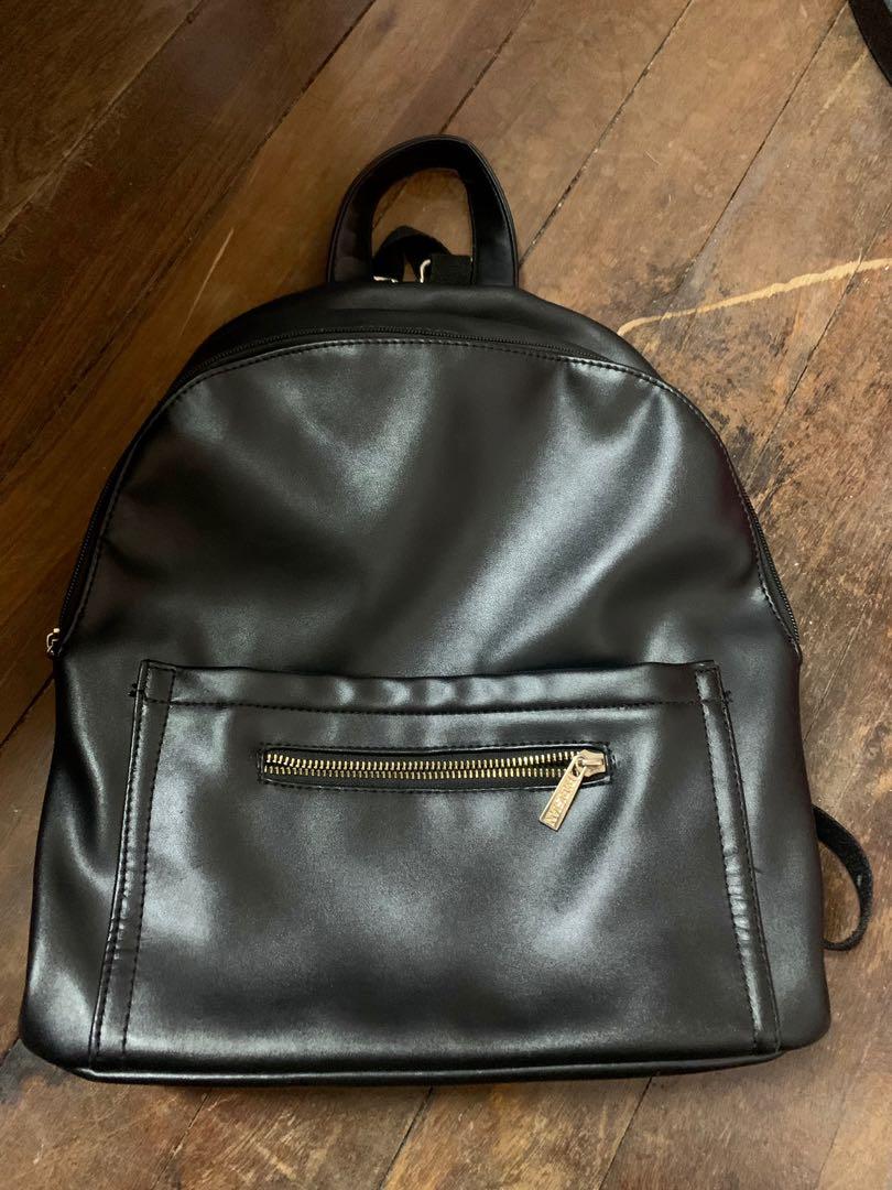 Parisian Leather Backpack